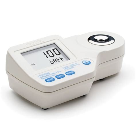 hanna digital refractometer beer|refractive index tester.